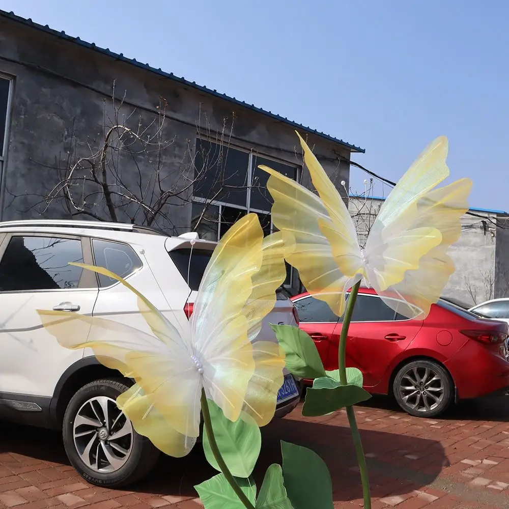 Silk Yarn Artificial Butterfly Wedding Party Decoration