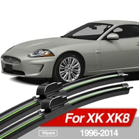 For Jaguar XK XK8 1996-2014 Front Windshield Wiper Blades 2pcs Windscreen Window Accessories 2000 2005 2010 2011 2013 1