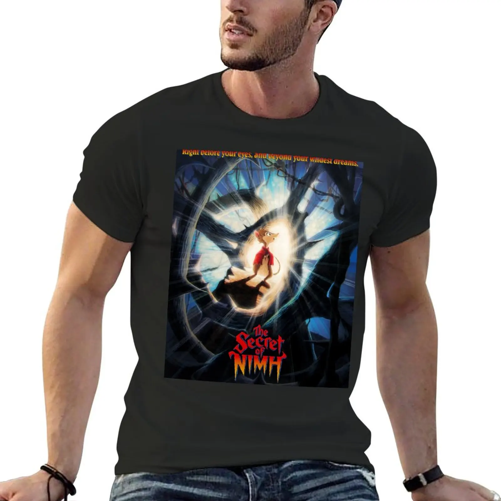 

Secret of NIMH T-Shirt quick-drying new edition summer tops men tshirt