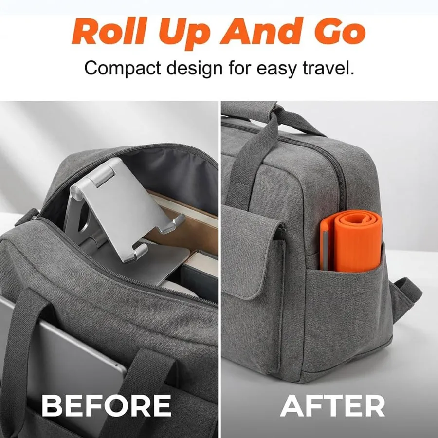 Portable and Adjustable Aluminum-Silicone Phone Stand - Non-Slip Desktop Holder
