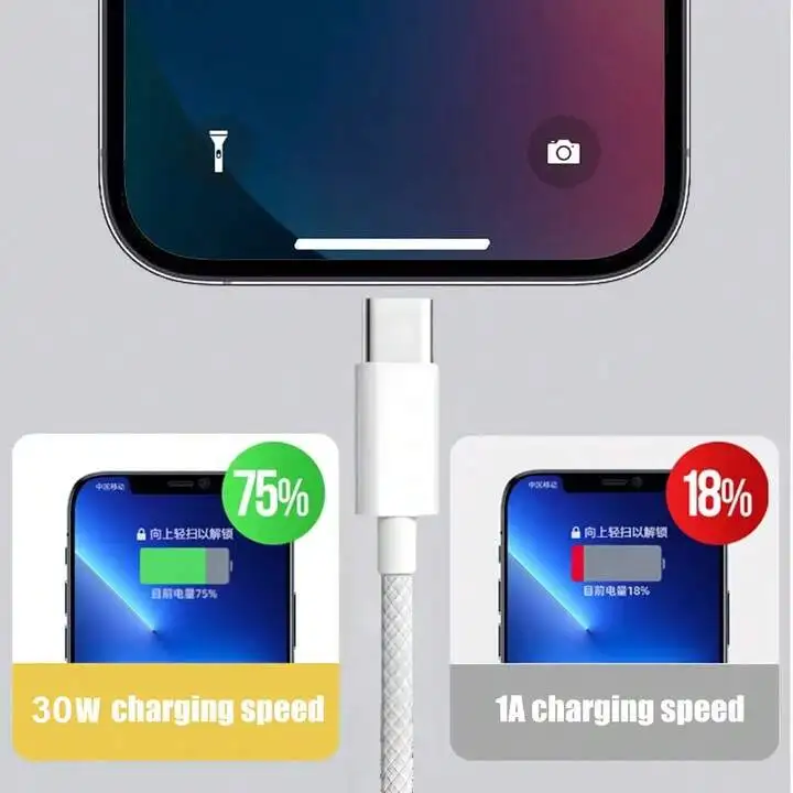 Premium CarPlay Data Cable (USB-A to USB-C) for Seamless Connectivity