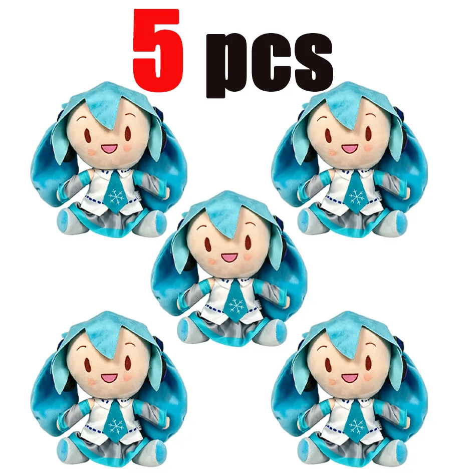 Kawaii Hatsune Miku Plush Doll - Sakura & Snow Miku Edition | Anime Character Toy for Kids | Perfect Christmas Gift