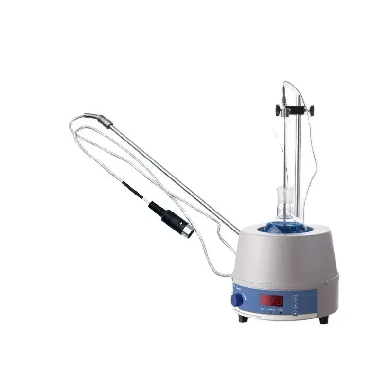 HMSC 디지털 전기 가열 맨틀 마그네틱 교반기, 열 조절기 포함 실험실 장비, 1000ml, 110V 220V, 250ml