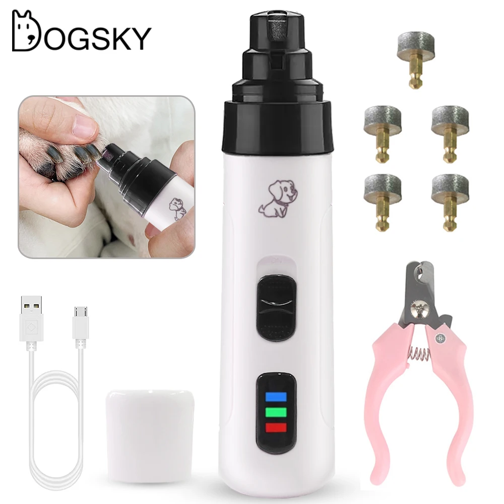 New Electric Dog Nail Clipper For Dogs Nail Clippers Pet Cats Nail