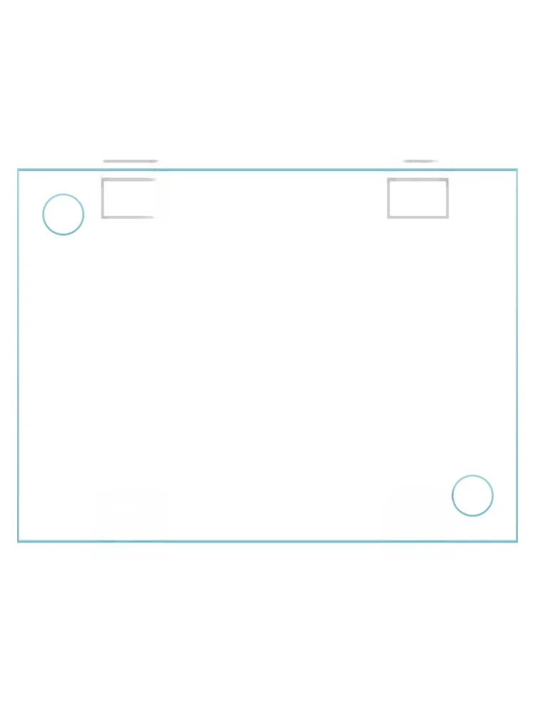 Tempered Glass Aquarium Cover Board Spla Proof Jump Proof Heat Insulation Transparent Top Cover for Fi Tank Aquatic Pets