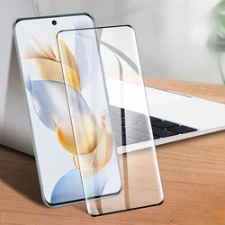 3D Curved Tempered Glass Screen Protector Film - Full Cover for Black Edge (For Honor 90)