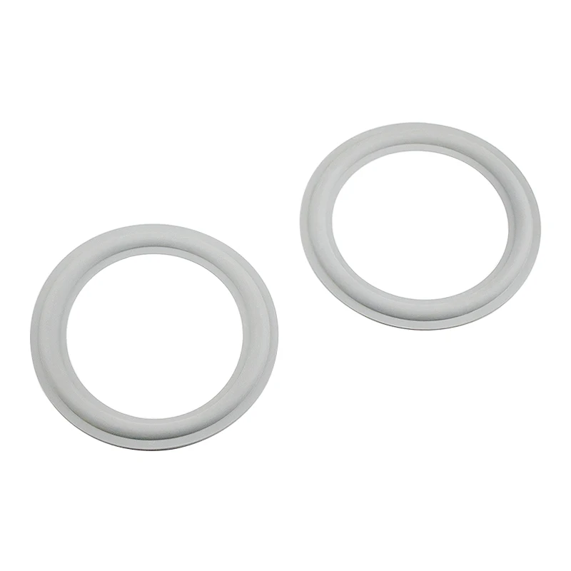 GHXAMP 6.5 인치 153mm 스피커 혼 고무 엣지 링 제거 수리 액세서리 B&W 2pcs 용 회색 흰색
