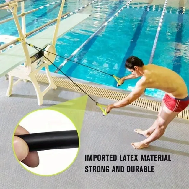OPHIDIAN  Swimming Resistance Bands Arm Strength Pull Cord Arm Booster Paddling Hand Webbing Freestyle Simulation Training Bands 3