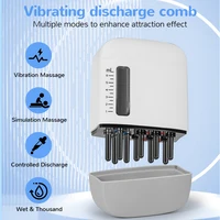 Masseur électrique de cuir chevelu, peigne de Massage par Vibration à lumière rouge, huile essentielle, Guide liquide, masseur Anti-perte de cheveux, outil de soins du cuir chevelu 1