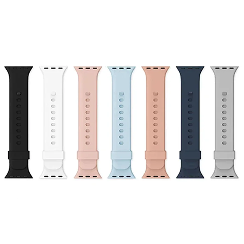 Premium Soft Silicone Watch Strap - Versatile and Durable Bracelet Replacement