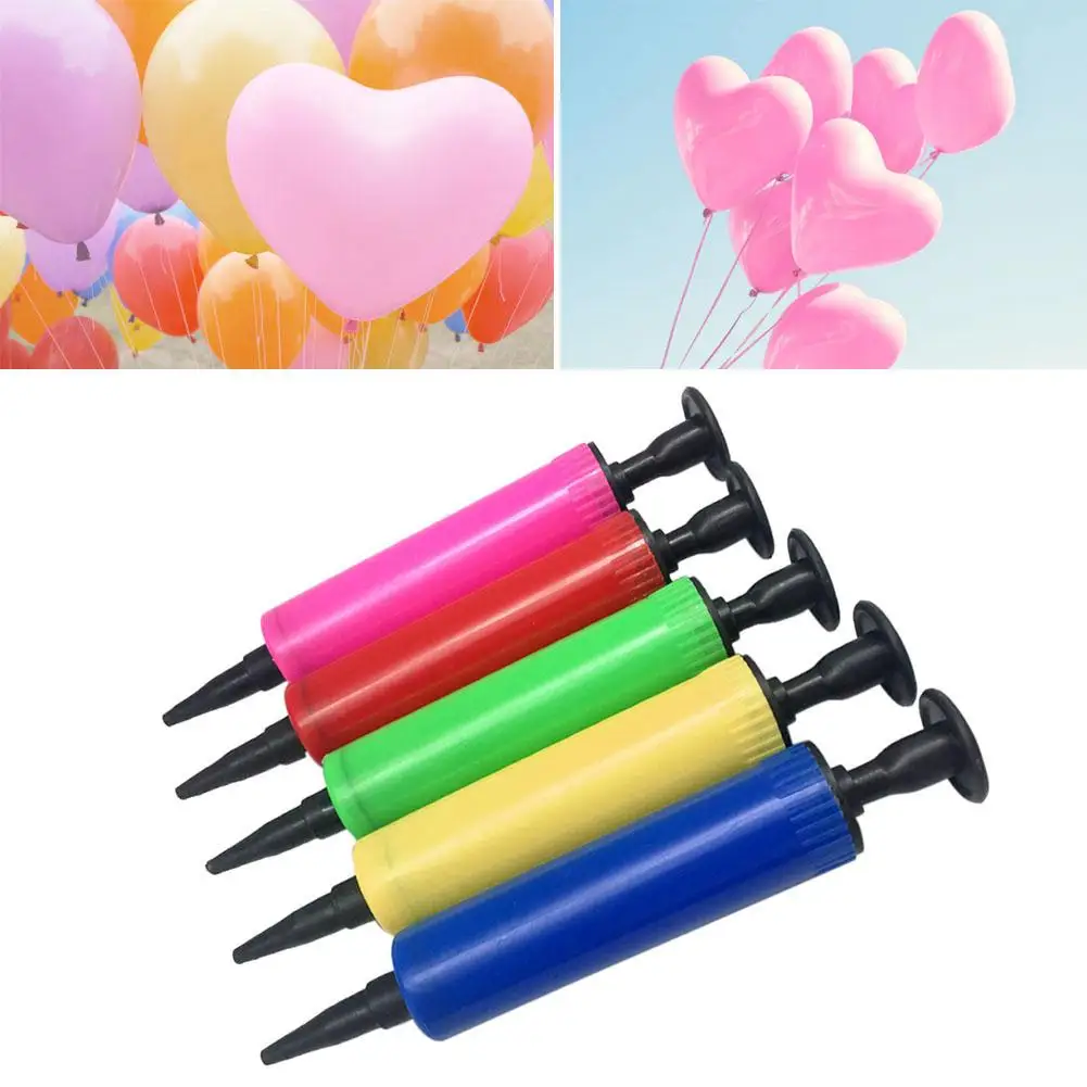 Balloons Inflator Portable Blast Air Pump Latex Plastic Practical Multi-function  Reusable for Party Festival Celebration