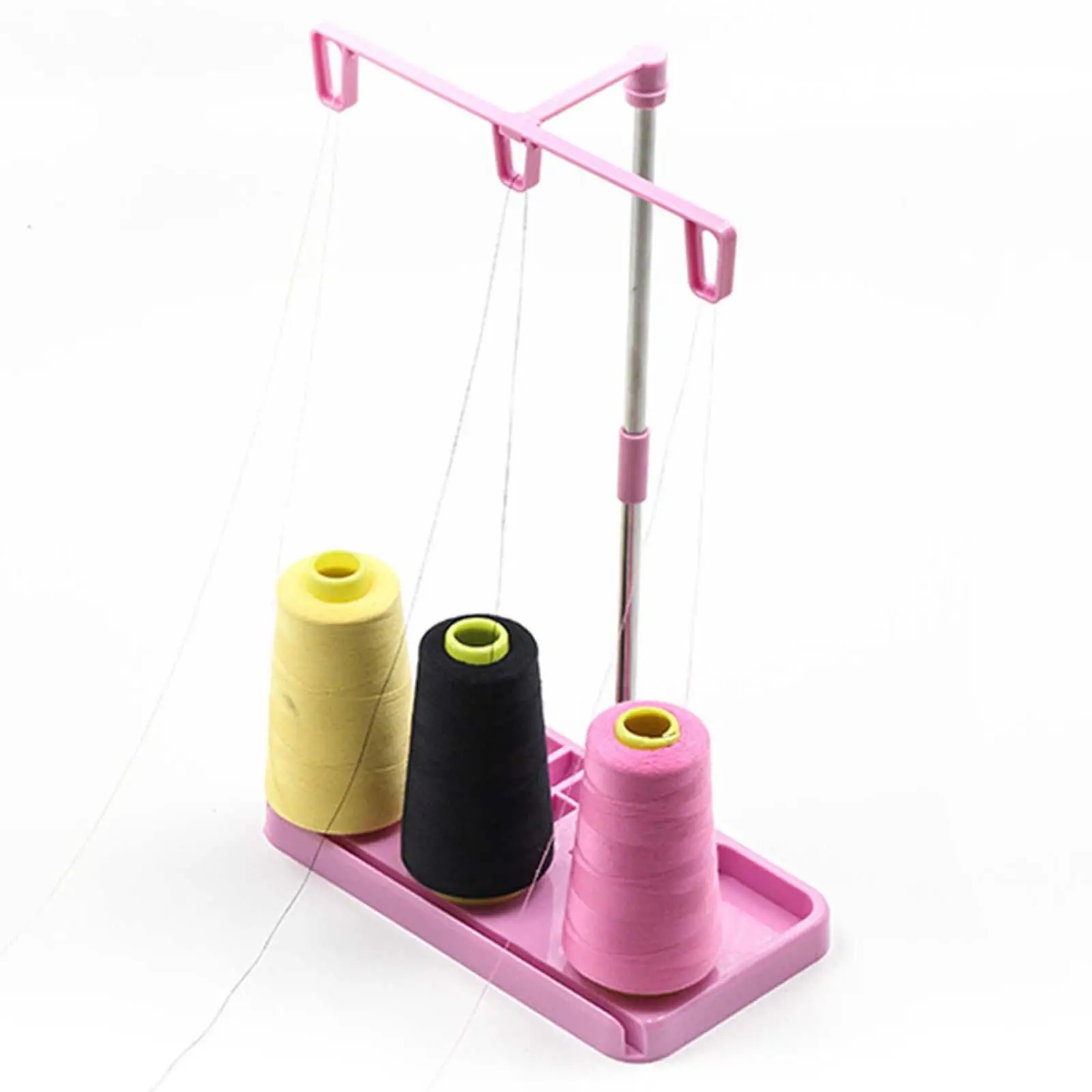 3 Cone Spools Holder Thread Stand Cone Thread Holder Portable Thread Rack  for Embroidery Sewing Machines Tailor Sewing Tool - AliExpress