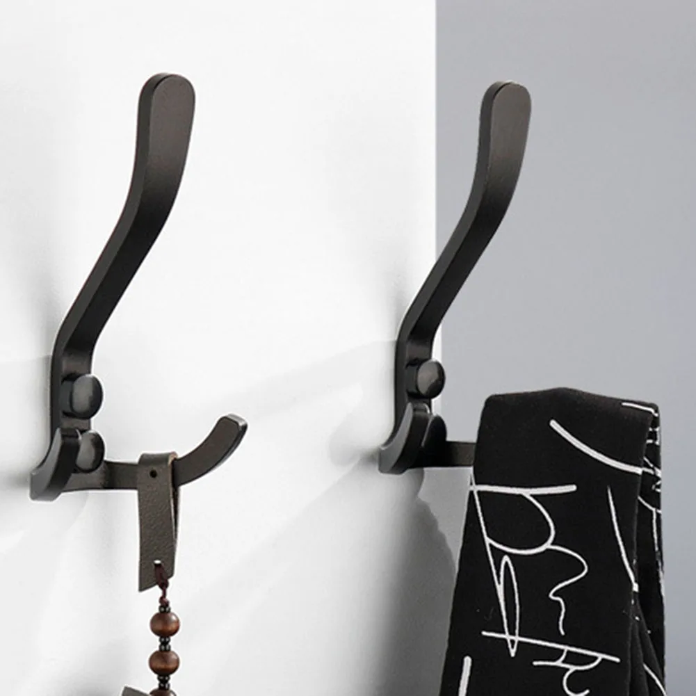 

1pcs Aluminum Alloy Hook For Hanging Coats Clothes Pants Bath Robes Towels Umbrellas Scarves Shopping Bags Handbags Home Tools