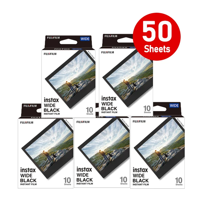 Genuine Fujifilm Instax Wide Film Instant White Edge Per Fuji Camera 100 200 210 300 500Af Lomografia Wide Link Wide