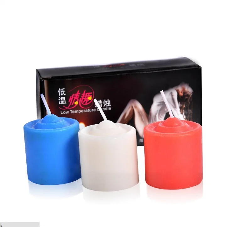 Yuechao sex products low-temperature candles are short, 3 are filled with alternative toys, and wax drops stimulate Aiai adult
