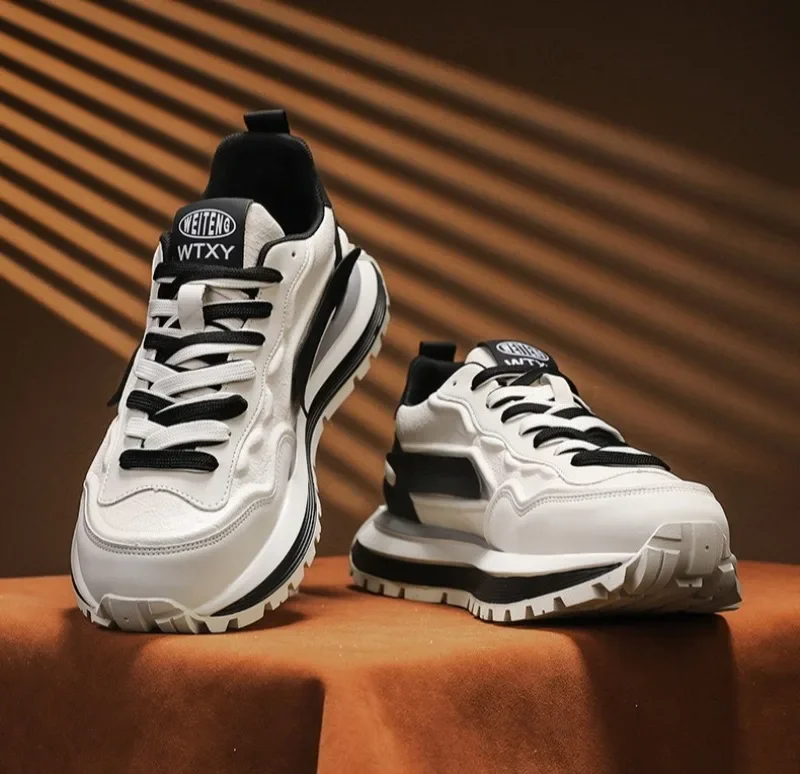 Trend Men Versatile Sneakers 2026 Autumn High Quality Comfortable Platform Sports Running Shoes Outdoor Youth Shoes for Men Plus