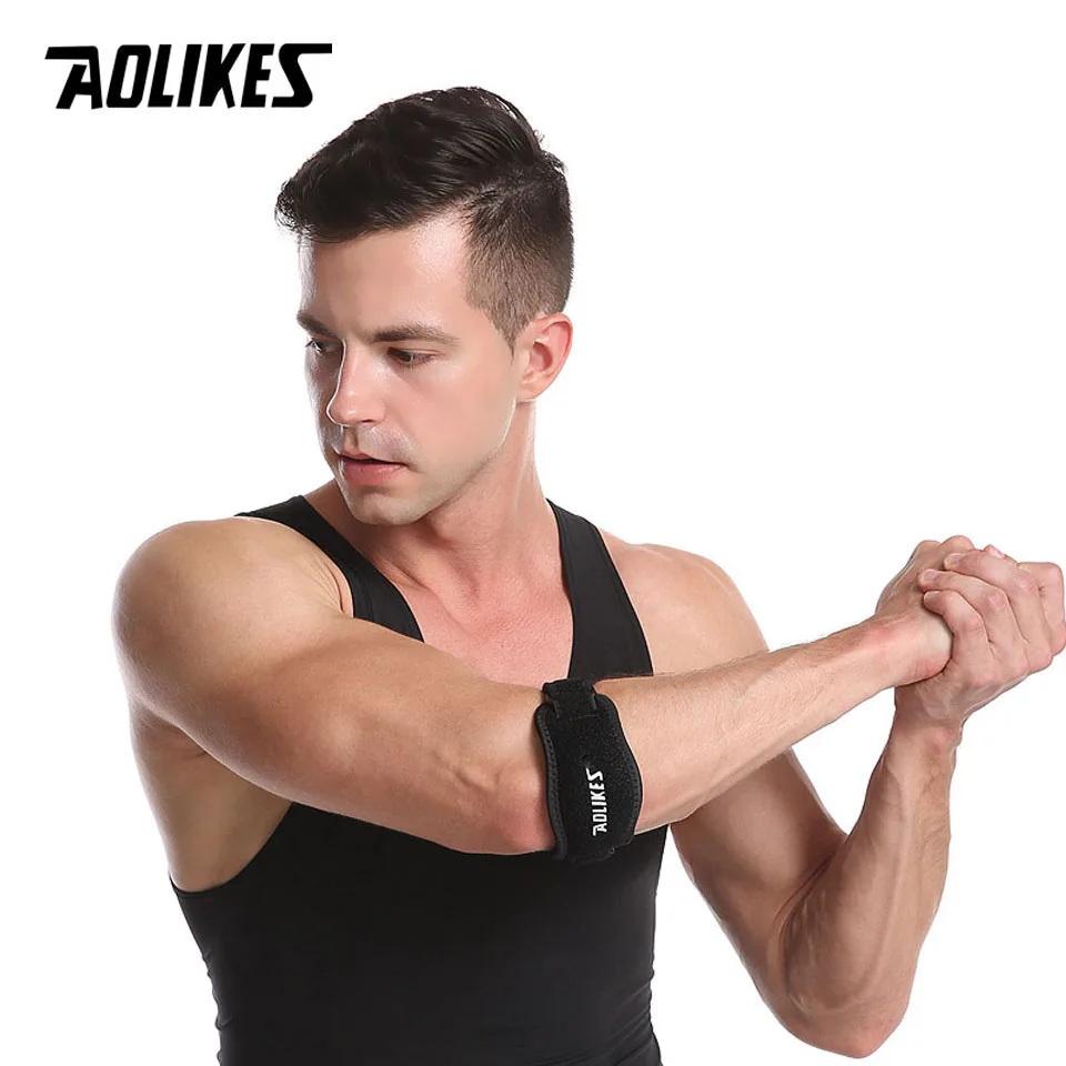 Adjustable Elbow Support Strap for Pain Relief and Injury Prevention