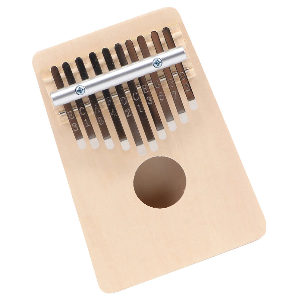 

1 Set 10 Keys Kalimba Thumb Piano Wood Finger Piano Musical Instrument for Kids Beginners