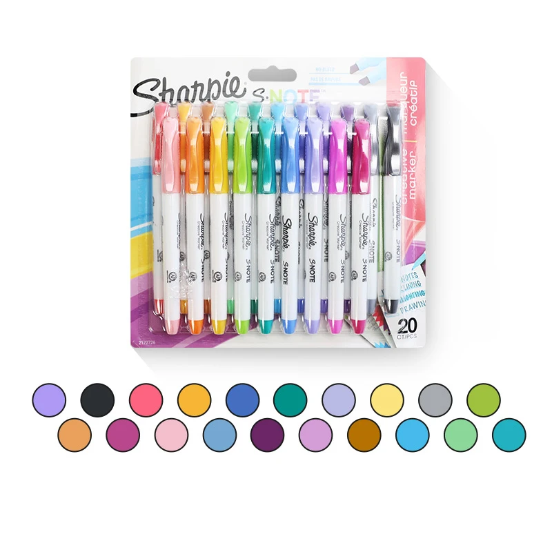 Sharpie Set Permanent Fine Points 30 Pcs Lizard Special Edition 2016370 -  AliExpress