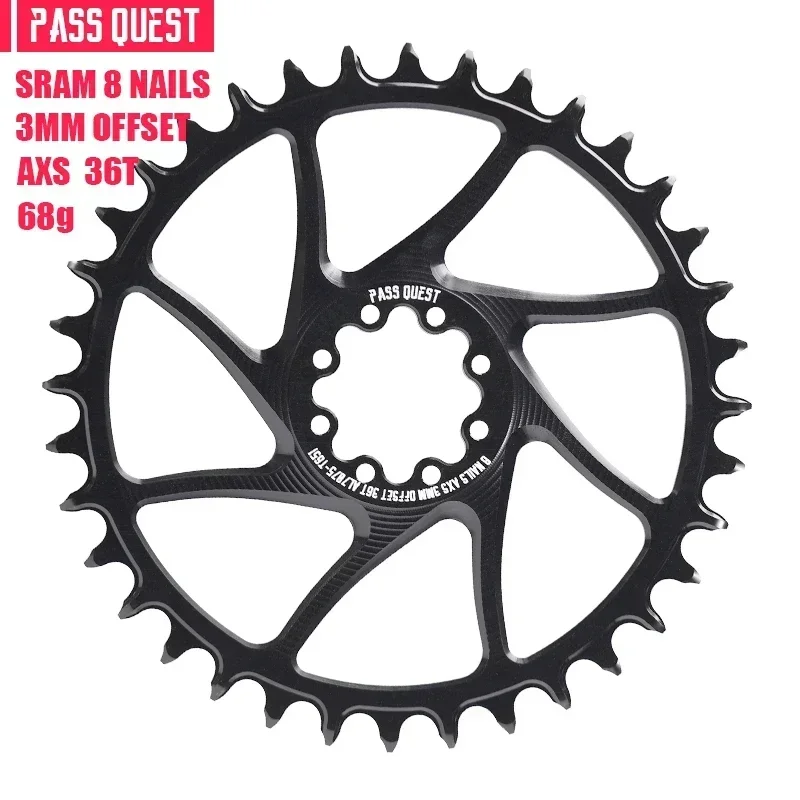 Mtbナローワイドチェーンリング、sram etap axs 12s force red