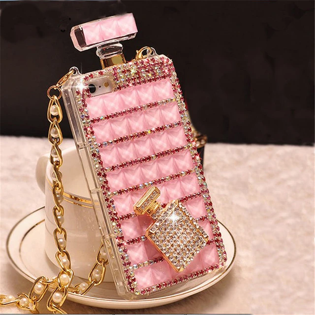 Mcm Perfume Price|luxury Rhinestone Bling Perfume Bottle Case For