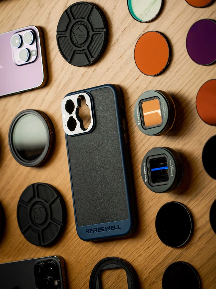 Well-sherpa Phone Case Compatível com Iphone 13 14 15 Pro e Pro Max Suporte Acessórios de Fotografia Lente e Filtro Magnético - Image 4