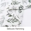100% Cotton 120*110cm 2 Layers Newborn Baby Bath Towel Wrap Muslin Swaddle Blankets 3