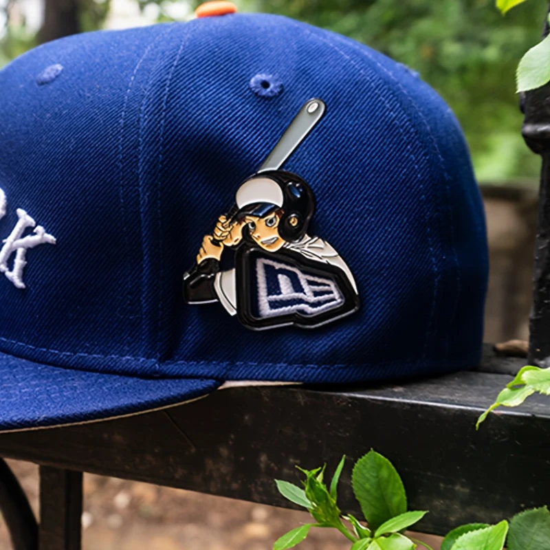 

Бейсбольный энтузиаст в виде игрока, Шпилька для шляпы, уникальный подарок для мальчиков, брошь для одежды, мексиканские бриллианты для кепки