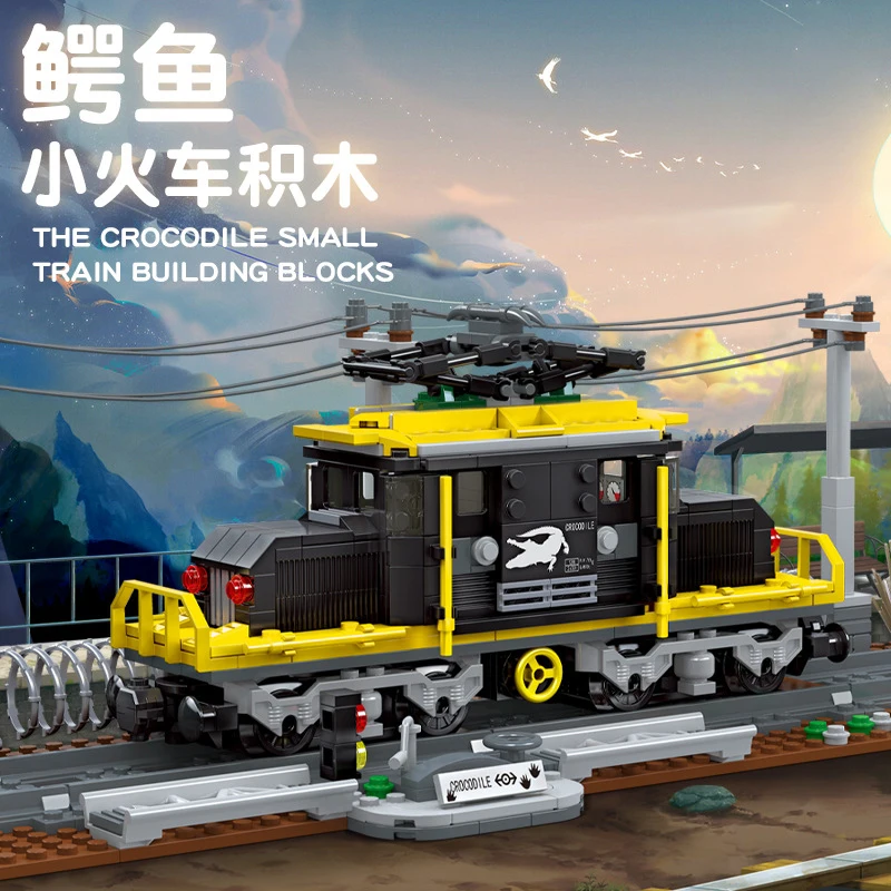 Lego crocodile brauch locomotive instructions