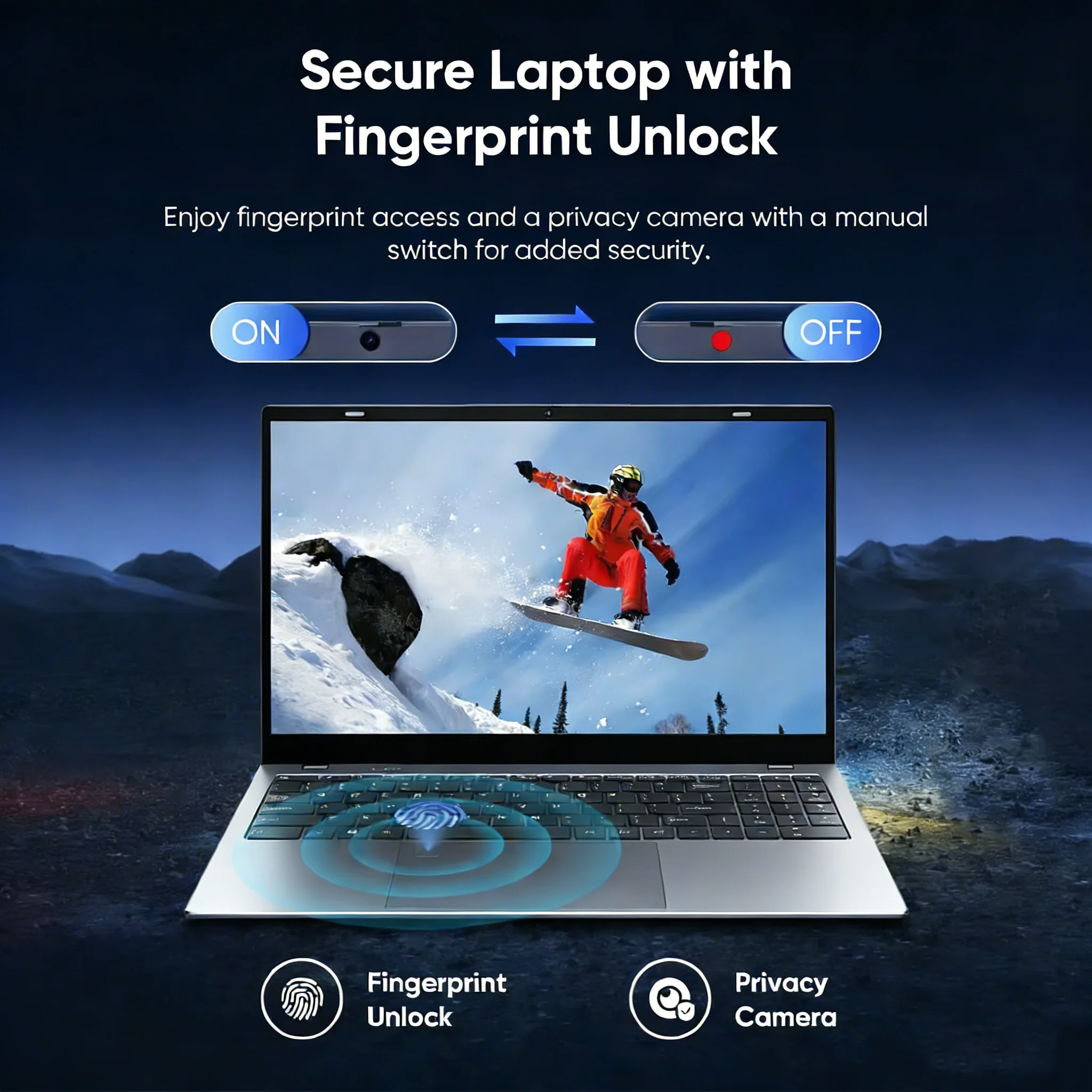 15.6 inch Laptop Computer PC intel Core i9-10980HK Laptops 16GB RAM 1TB 2TB SSD Portable i9 Laptop Notebook Windows 11 - immagine 5
