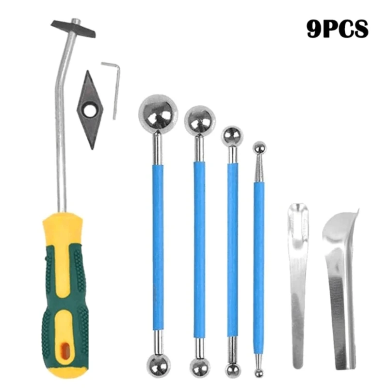 9Pieces Grout Remover Tools Kit Ceramic Tile Joint Notcher Collators  Cleaning Gap Cleaner for Floor Wall Seam Dropshipping