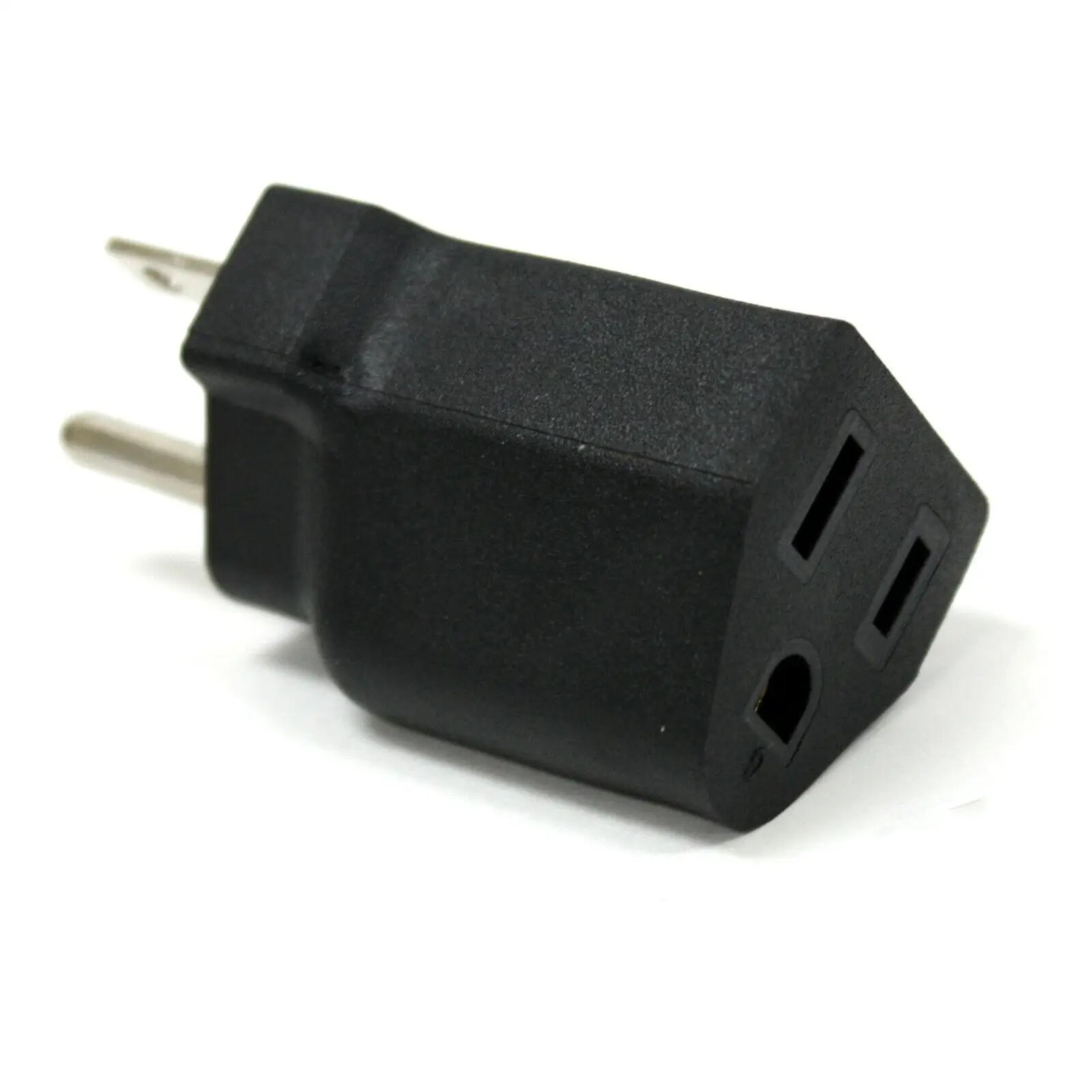 2x 3 Prong to European to Plug Adapter Easy And Convenient to Install And Use