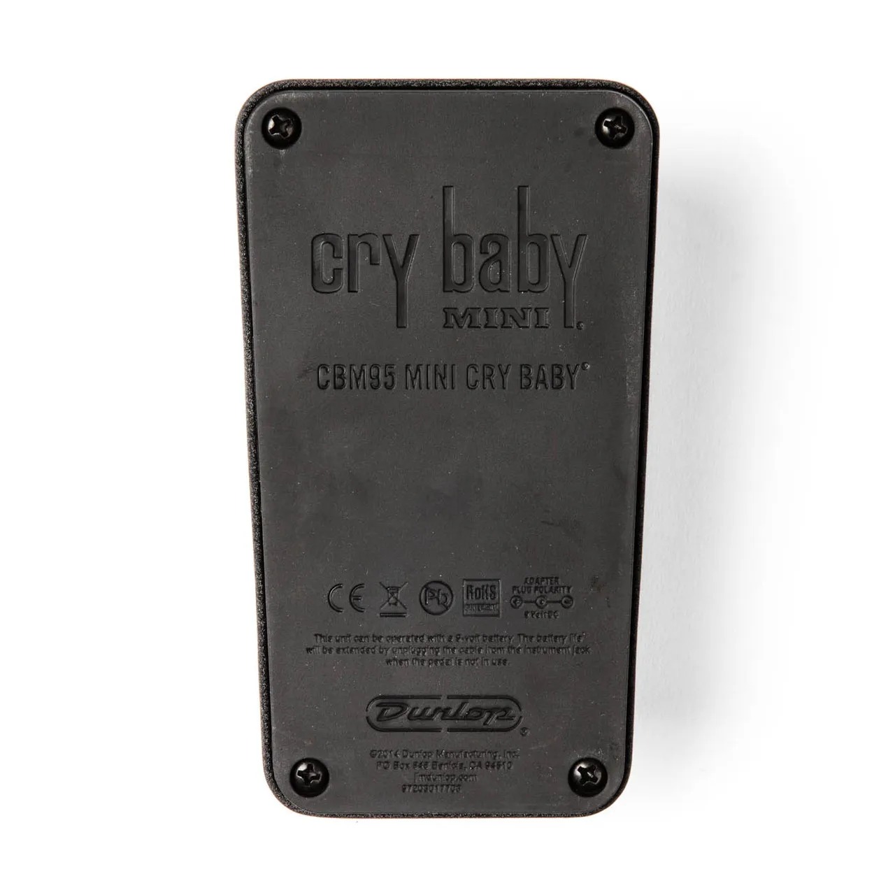 Pedal Mini Wah para Guitarra Elétrica Dunlop CBM95 CRY BABY ® MINI