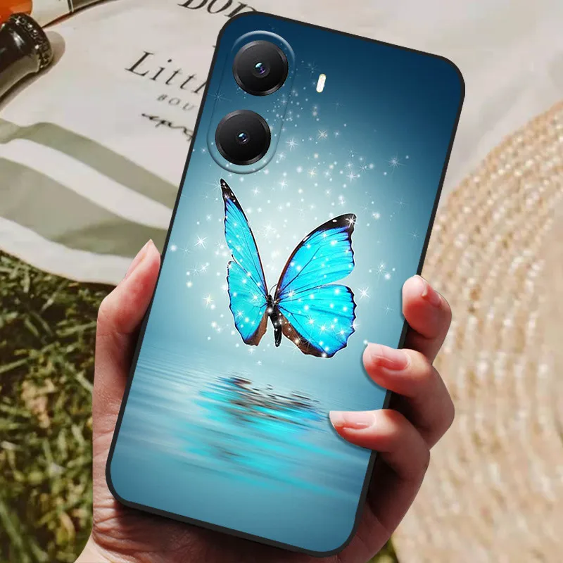 Luxury Painted Silicone Back Cover - Protective Shell Case