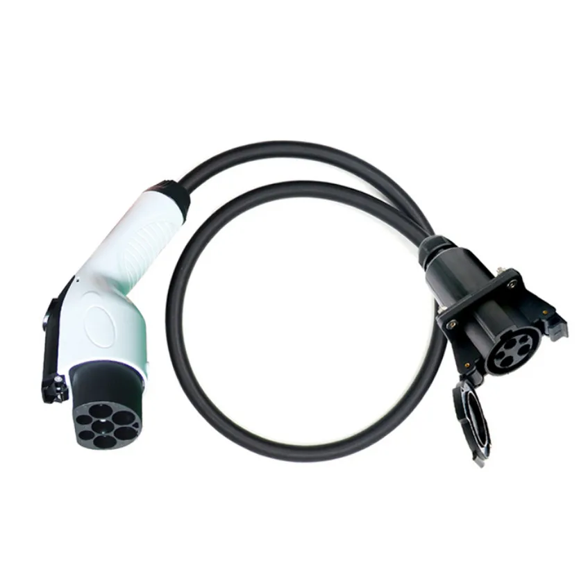 

New Electric Car Charging Station J1772 Type 1 To GBT 32A 250V AC EV Adapters