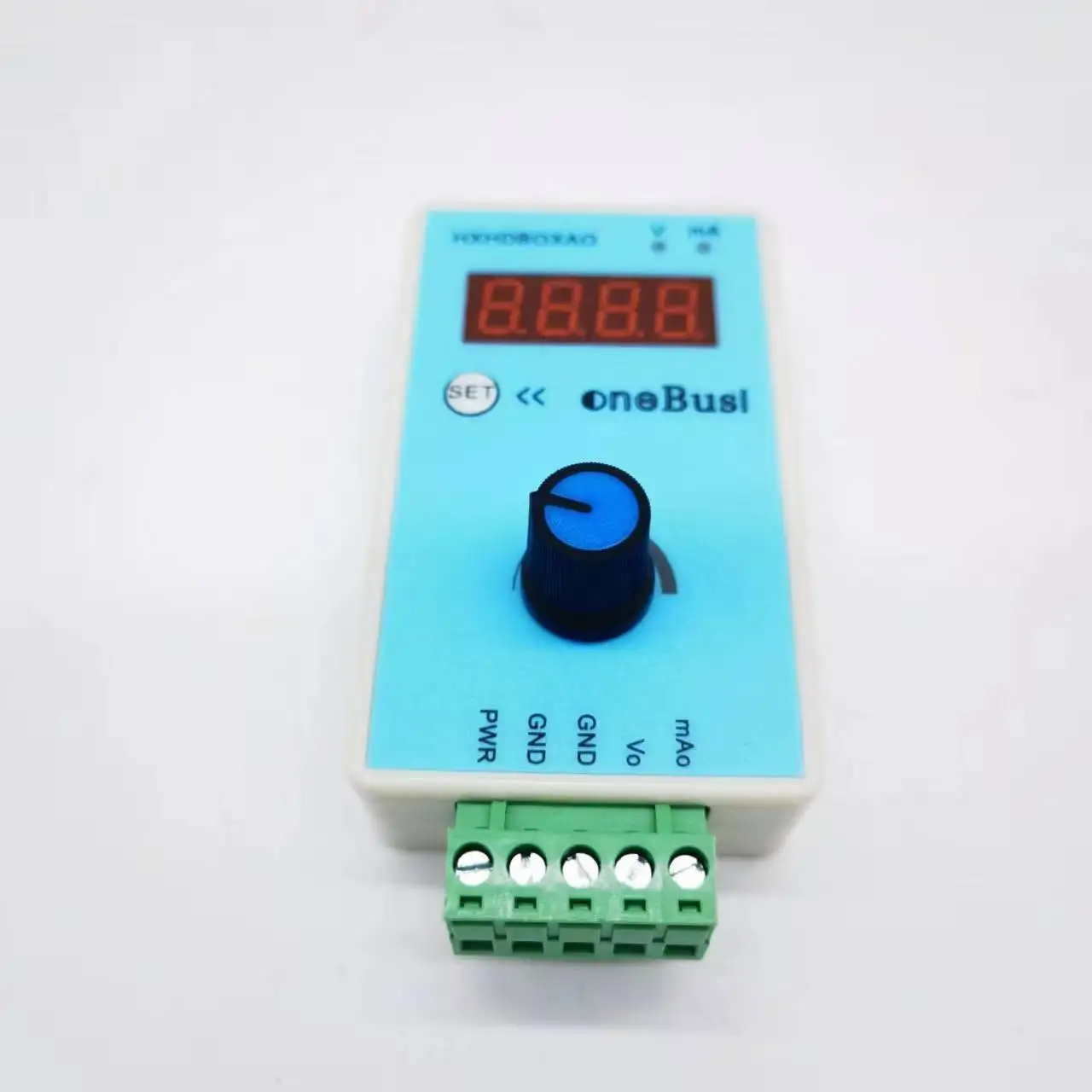 Produktbild von Digitales Analog-Eingangsanzeigegerät – 0-10V, 2-10V, 0-20mA, 4-20mA, DC 6-25V, Kompakt – Für Temperatur, Druck, Füllstand & Drehzahl In Der Automatisierung