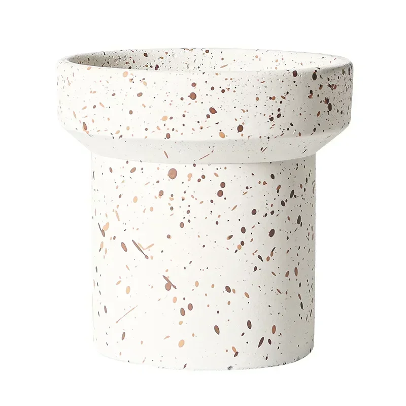 Creative cement flower pot Nordic simple trend green plants succulent pot vase home room decoration ins home decoration, flower pot,flower vase,plant pot