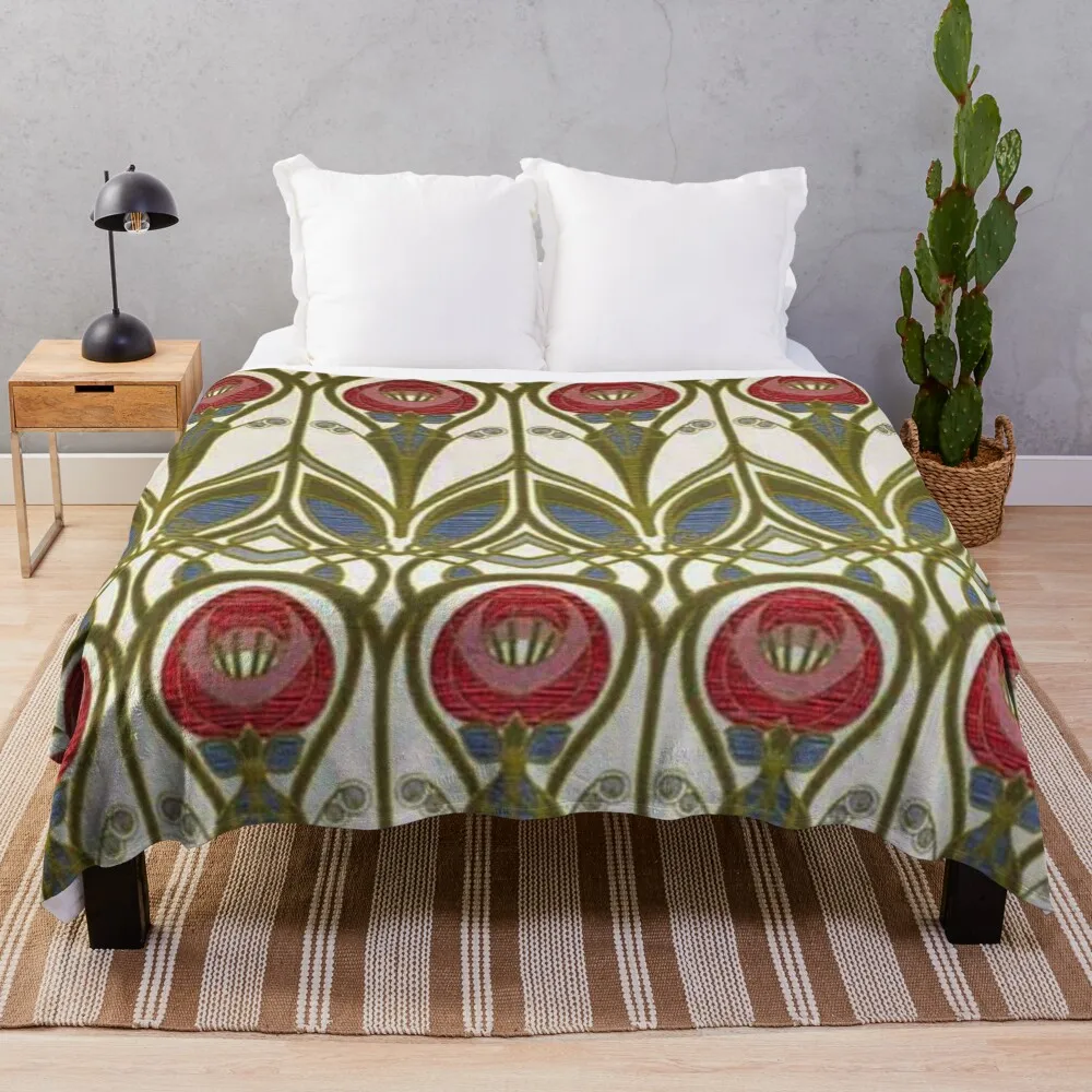 

Роскошное Одеяло Charles Rennie Mackintosh, дизайнерское покрывало для кровати, тяжелое одеяло для сна