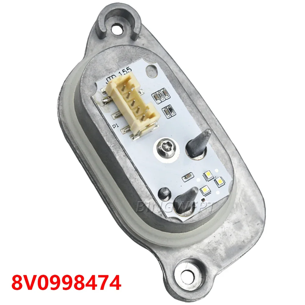 LED 헤드라이트 주간 주행등 DRL 방향 지시등 다이오드 제어 모듈, 아우디 A3 S3 2017 2018, OEM 8V0998473 8V0998474