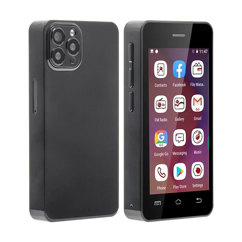 Melrose S9 Pro 3 Inch Ultra Slim Mini Smartphone Android Quad Core 2GB+16GB Mobile Phone 5MP 1000mAh 3G Compact Small Cellphone