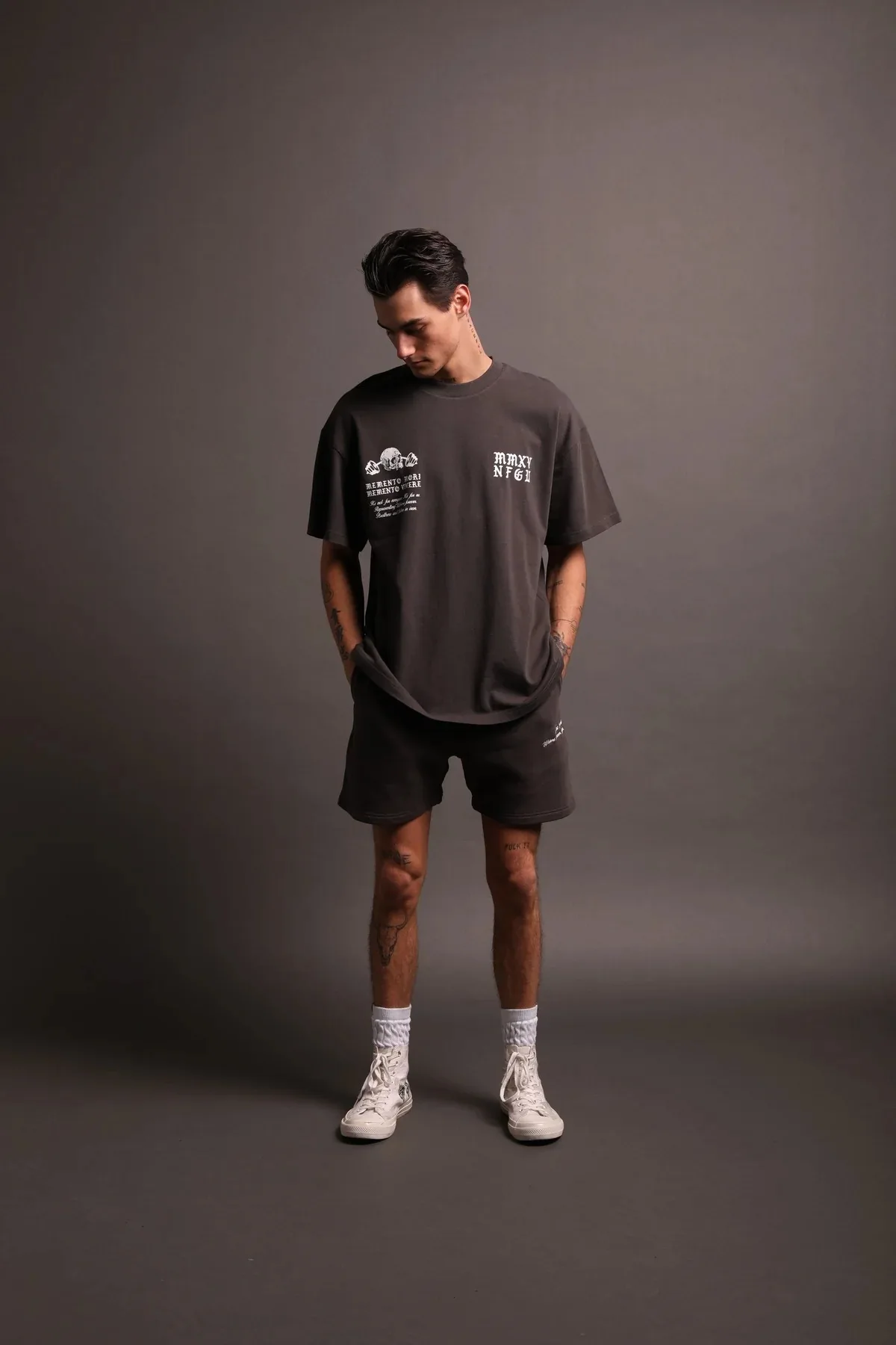 Summer New Mens Shorts Streetwear Outdoor Mens And Womens Casual Five-point Pants Cotton Print Number Sports Short Pants 2023