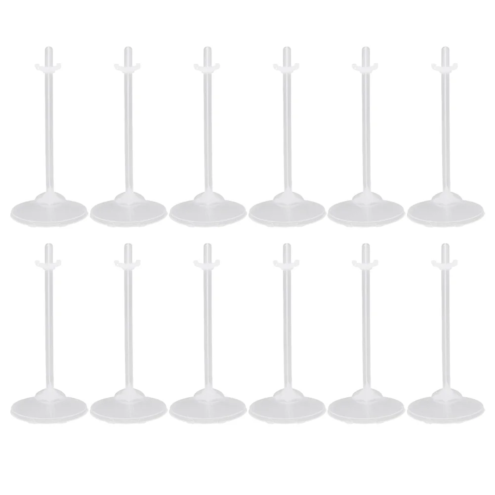 36 Pcs Display Shelves Transparent Stand Support Figures Rack Movable Bracket transparent acrylic ball stand display holder soccer basketball rack support base football volleyball rugby ball ball bracket