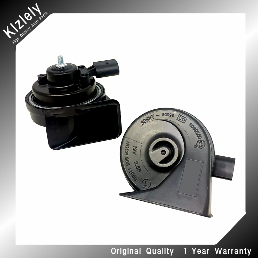 Snail Type Horn 12V 410/510Hz Loud AutoHorn Waterproof Car Horns For VW CC Amarok BORA e-Golf PLUS R32 GTI Arteon Atlas