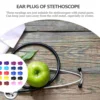 Stethoscope Ear Tips Replacement Echoscope Plug Tip Pieces Plugs Accessoryaccessories Size Eartips Parts Silicone 2