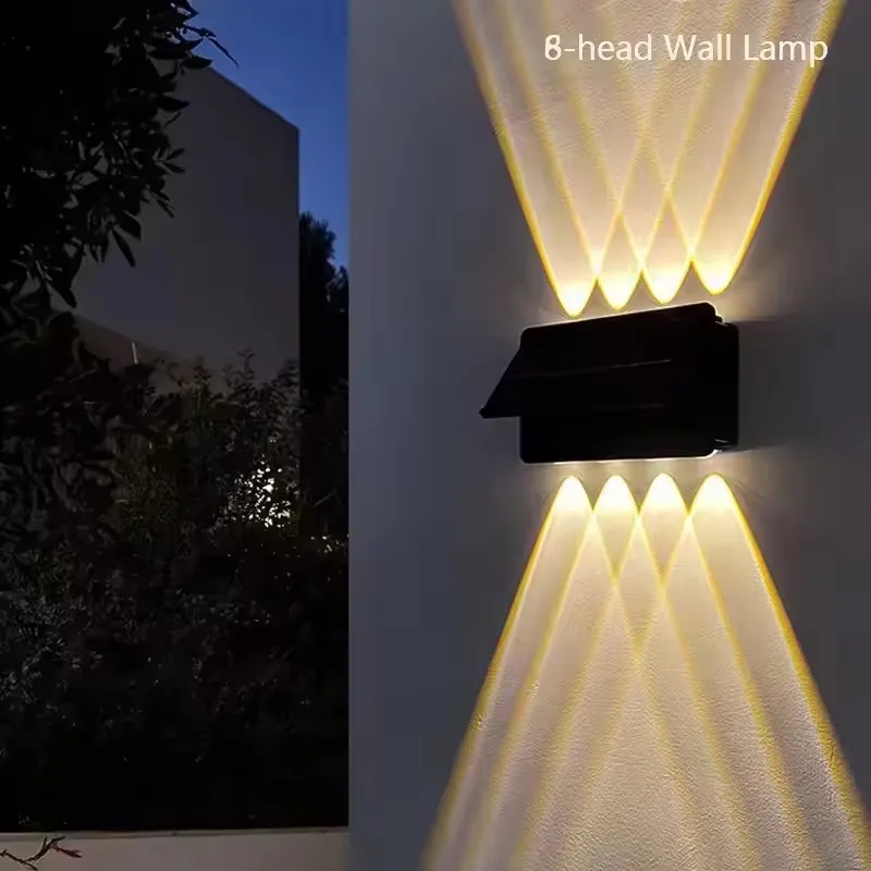 مصباح جداري يعمل بالطاقة الشمسية IP65 مقاوم للماء...