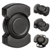 Stainless Steels 3 in 1 Fidget Spinner and Slider Combo with Click Button Metal Toy for Adult Stress Relief 1
