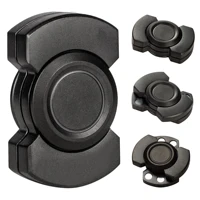 Stainless Steels 3 in 1 Fidget Spinner and Slider Combo with Click Button Metal Toy for Adult Stress Relief 1