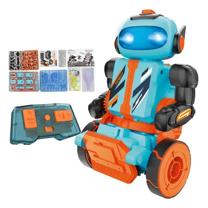 BC0101 Remote Control Robot Shooting Toy APP Programming DIY Assembling Robot Models Children's Baby's Favorite Gift Toys 6