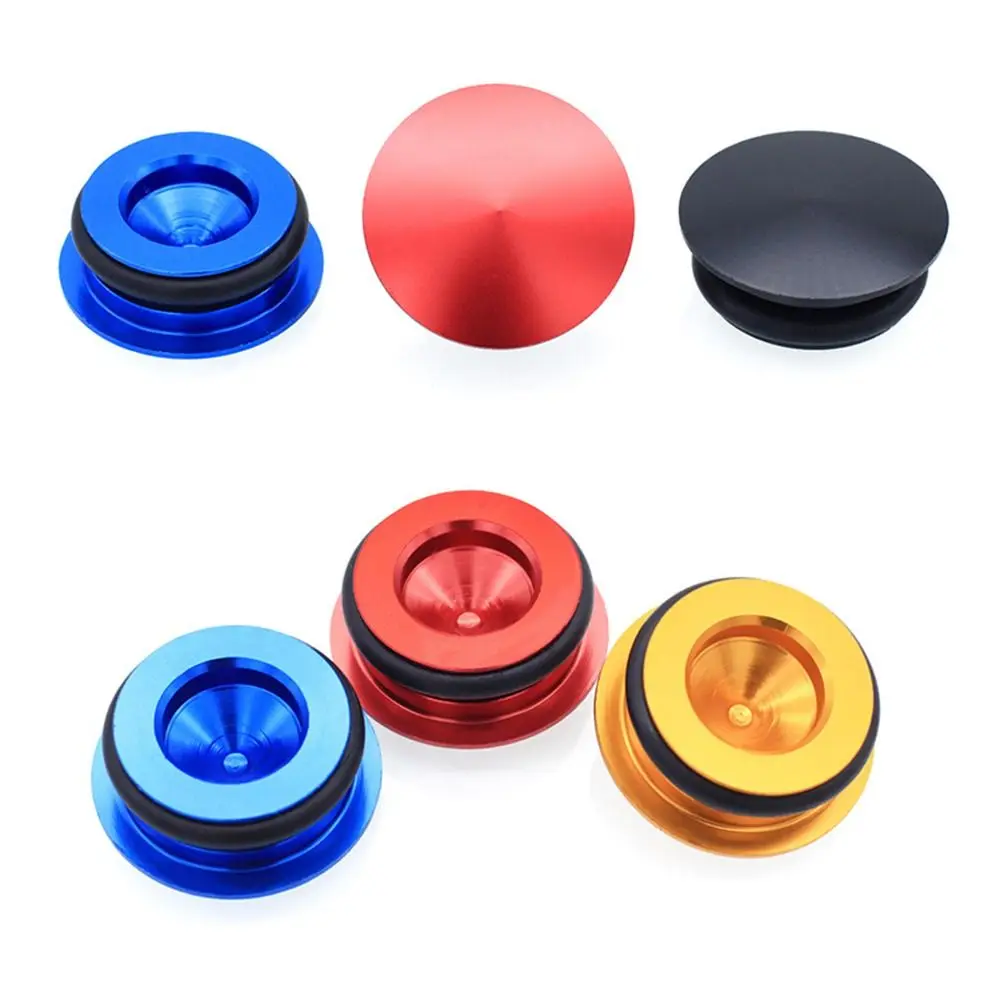 Waterproof Aluminum Alloy Bicycle Teeth Plate Crank Cap Cover Mountain Road Bike Crankset Plug Screw Dust-Proof Disc Cover 2 pcs