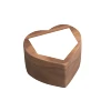 Personalized Engraved Wooden Ring Box, Anniversary Gift, Engraved Ring Box Customized Carving Of Heart-Shaped Ring Box 3